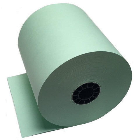 1 Ply 3” X 165’ Green Bond Paper - 50 Rolls/Case